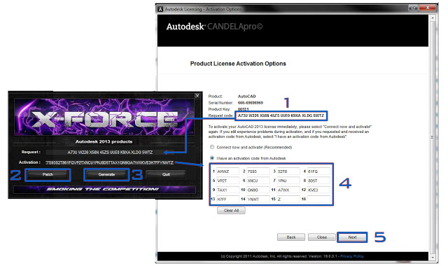 Xforce crack versons for auto cad 2014 64 bit